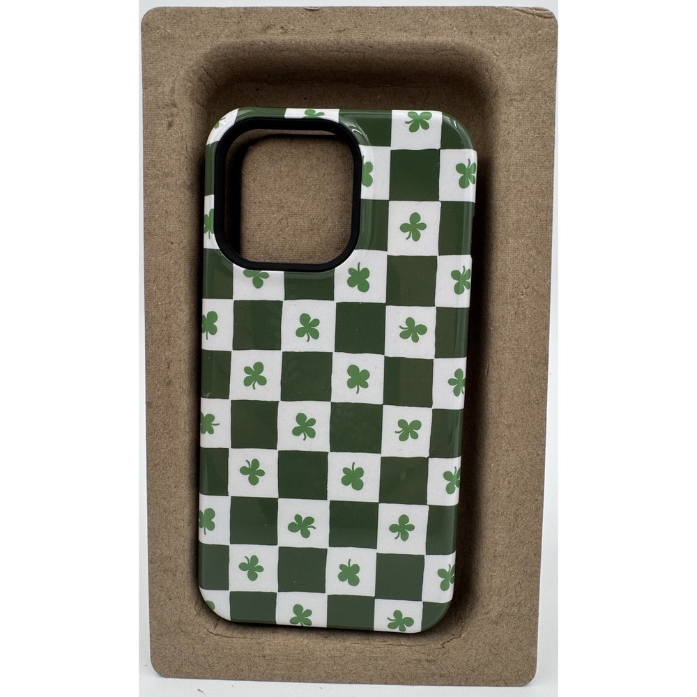Casely "Lucky You/Shamrock" iPhone 13 Pro Phone Case MagSafe Compatible New